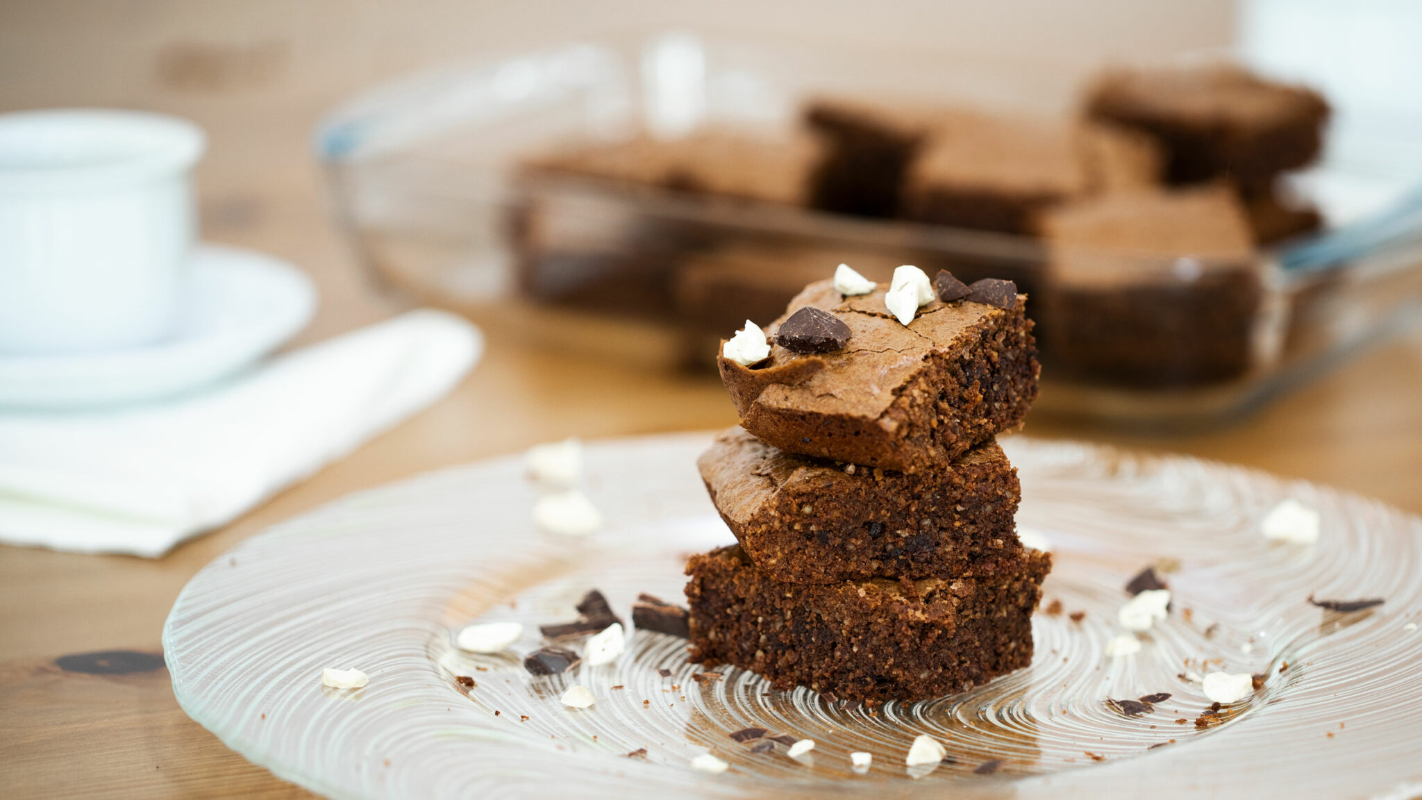 Haselnuss Brownies mit Olivenöl - BRIVITAL Bio-Olivenöl » » BRIVITAL ...